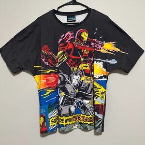 Thrift Life Iron Man and War Machine Graphic T-Shirt